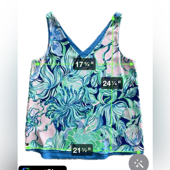 Lilly Pulitzer Florin Party Thyme size small - Picture 10 of 10